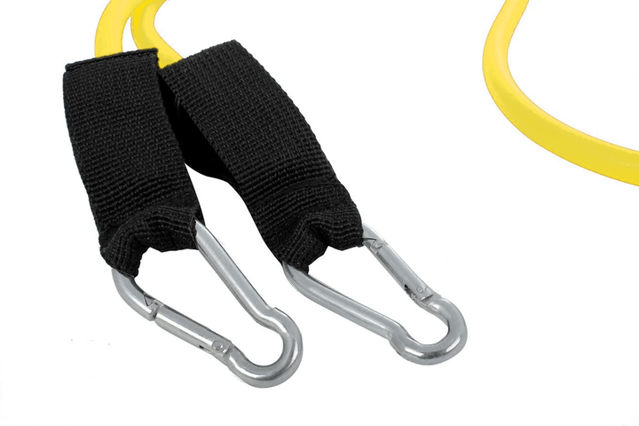 Еспандер трубчастий U-Powex Pro Gym гумовий, Жовтий (4,5 кг) (410214201) - зображення 2