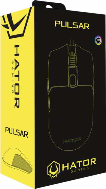 Миша Hator Pulsar Black (HTM-313) USB - зображення 4
