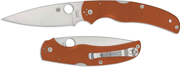 Карманный нож Spyderco Native Chef, REX 45 orange (87.14.61) - изображение 2