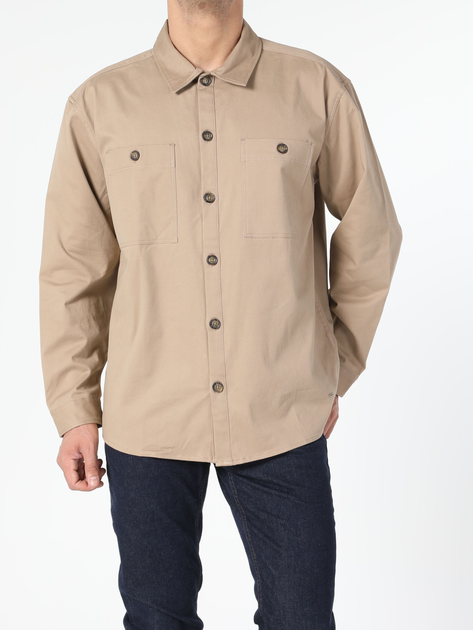 Сорочка бавовняна чоловіча Colin’s CL1055040BEI S Beige від Rozetka на платформі USKIDKA Акція на Сорочка бавовняна чоловіча Colin’s CL1055040BEI S Beige від Rozetka