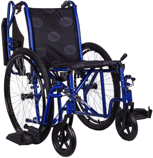 Инвалидная коляска MILLENIUM IV синяя р.43 (OSD-STB4-43) - изображение 2