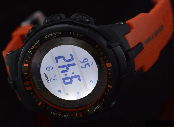 Часы Casio Pro-Trek PRW-3000-4ER – купить онлайн на ROZETKA