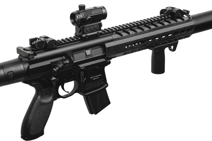 1003651 Пневматическая винтовка Sig Sauer MCX BLK с приц. Micro Red Dot, кал.177 - изображение 2