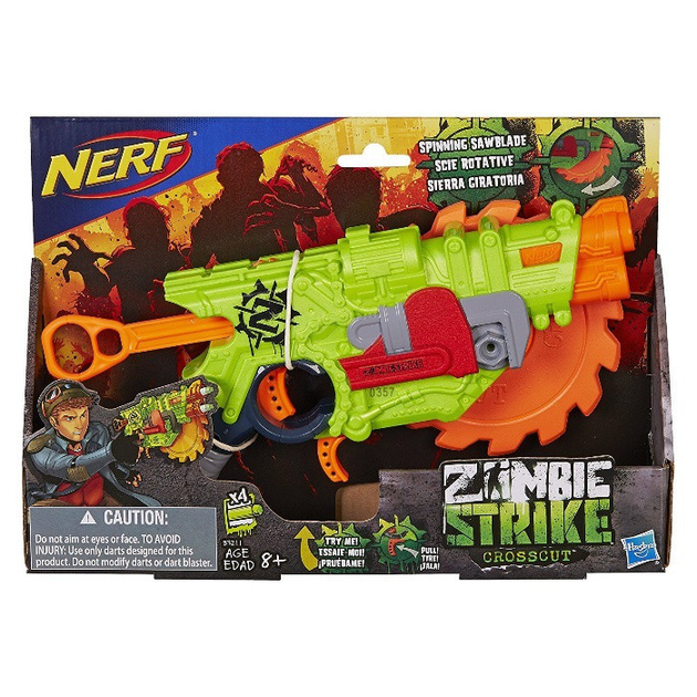 Nerf zombie sales strike crosscut