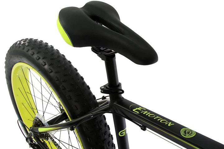 Велосипед E-motion Fatbike GT 26" / рама 19" чёрно-жёлтый - Фото 2 Велосипед E-motion Fatbike GT 26" / рама 19" чёрно-жёлтый - изображение 2