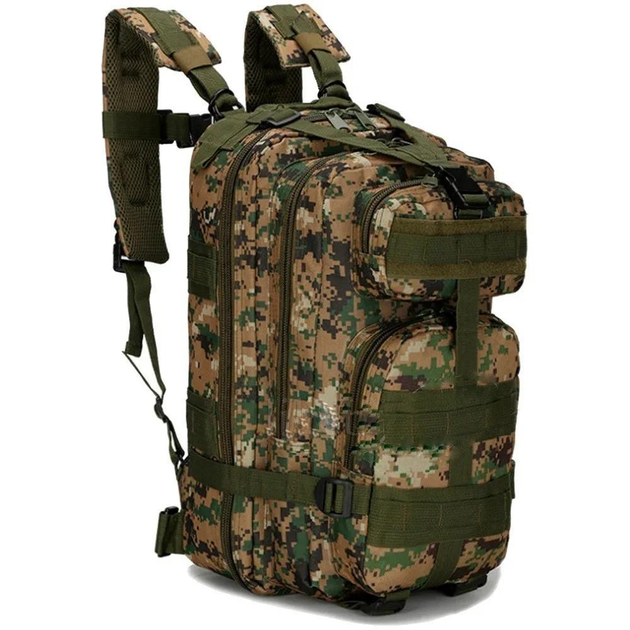 Тактичний рюкзак чоловічий 50424 камуфляж 41 см х 23 см х 22 см - зображення 1