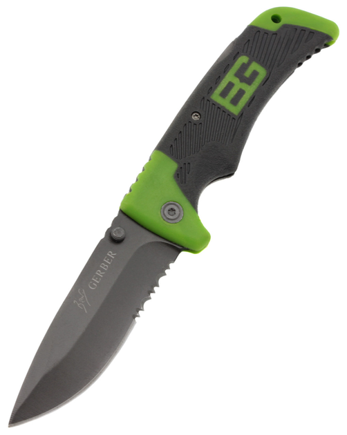 Нож складной BG U4-4 с cеррейтором (t2569) - изображение 1