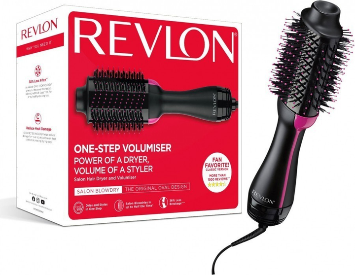 Фен-щетка Revlon Pro Collection Salon One-Step RVDR5222E – фото, отзывы ...