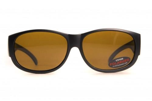 Накладные очки с поляризацией BluWater OVERBOARD Brown - изображение 2