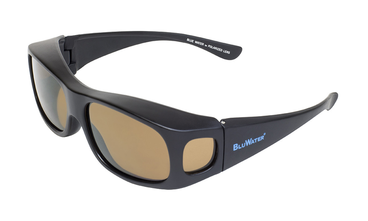 Накладные очки с поляризацией BluWater LIDZ Brown - изображение 1