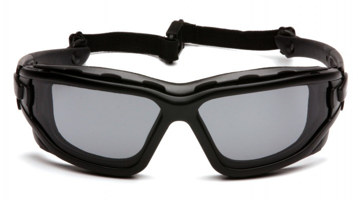 Баллистические очки защитные с уплотнителем Pyramex i-Force XL (Anti-Fog) (gray) серые - изображение 2