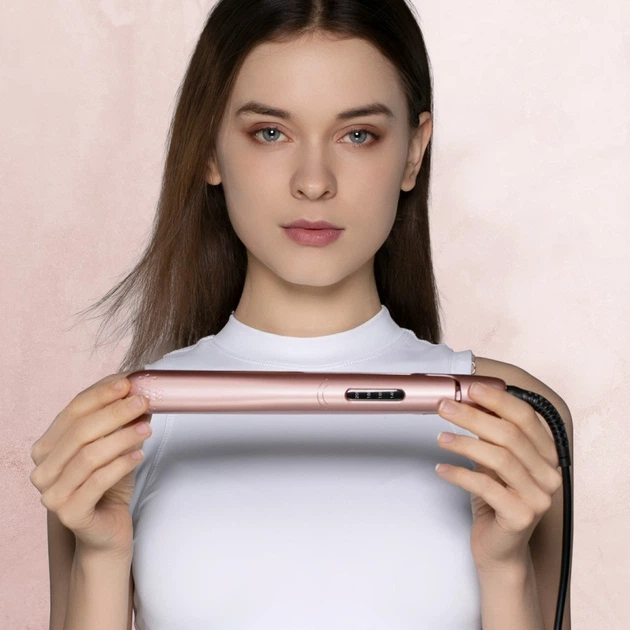 Випрямляч для волосся Xiaomi Enchen Enrollor Hair Curling Iron Pink EU - зображення 4