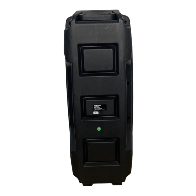 Колонка 2000W з мікрофоном для караоке з Bluetooth і підсвічуванням KIMISO QS-6802 - Фото 8 Колонка 2000W з мікрофоном для караоке з Bluetooth і підсвічуванням KIMISO QS-6802 - зображення 8