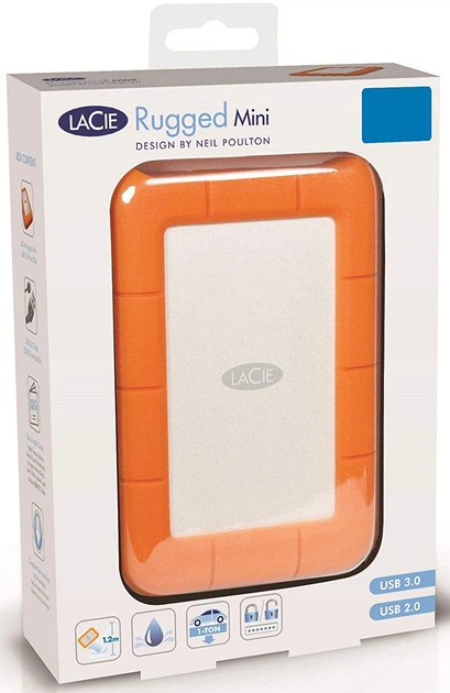Жорсткий диск LaCie Rugged Mini 2TB LAC9000298 2.5 USB 3.0 External - зображення 7