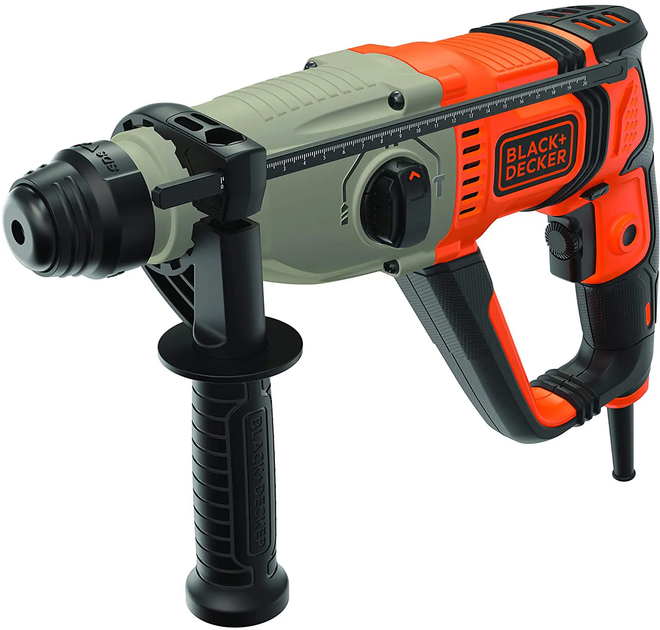 Перфоратор сетевой Black+Decker SDS-Plus (BEHS02K) - изображение 1