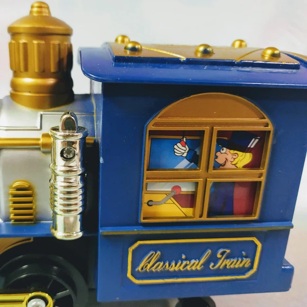 Игрушка Timely Паровоз музыкальный синий (2411) – игрушки с