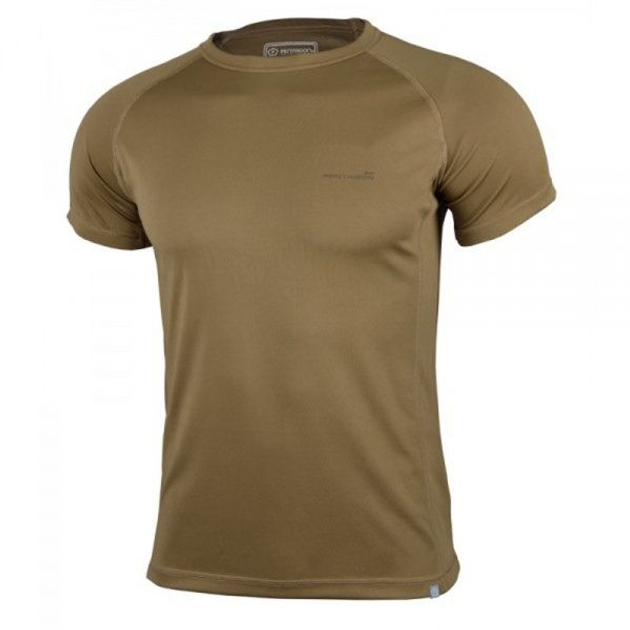 Футболка Pentagon Quick Dry-Pro T-Shirt CB L Coyote brown (K09003C) - зображення 1