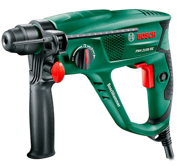 Перфоратор Bosch PBH 2100 RE + чемодан (06033A9320) - изображение 2