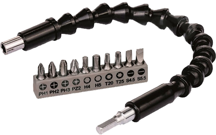 Гибкий пластмассовый удлинитель Bosch SDB HEX дюйм, 300 мм (2608522377 ...