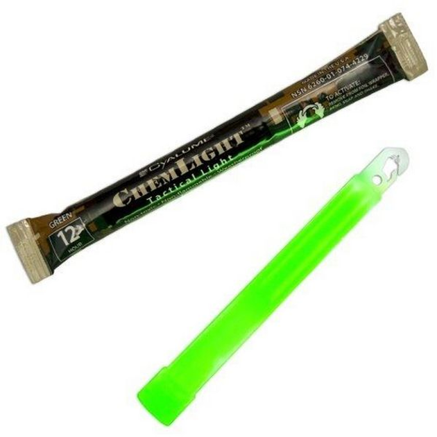 Хімічний джерело світла Cyalume ChemLight Military/Grade Chemical Light Sticks 2000000001517 - зображення 1