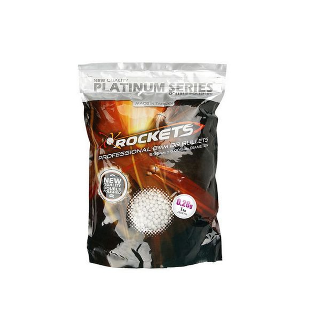 Кулі Rockets Platinum 0,28g 1kg 2000000044439 - зображення 1