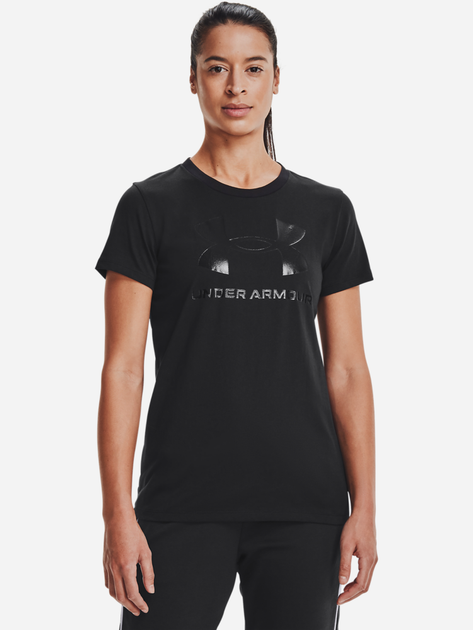 Футболка женская Under Armour UA Rival Logo 1356305-002 XS Черная (194513888849) - Фото 1 Футболка женская Under Armour UA Rival Logo 1356305-002 XS Черная (194513888849) - изображение 1