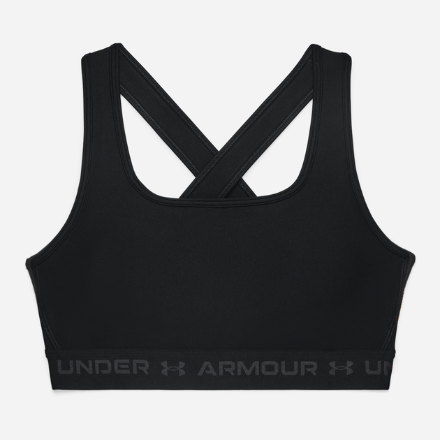 Спортивный топ для бега женский Under Armour Crossback Mid Bra 1361034-001 XS Черный (194514013530) - Фото 9 Спортивный топ для бега женский Under Armour Crossback Mid Bra 1361034-001 XS Черный (194514013530) - изображение 9