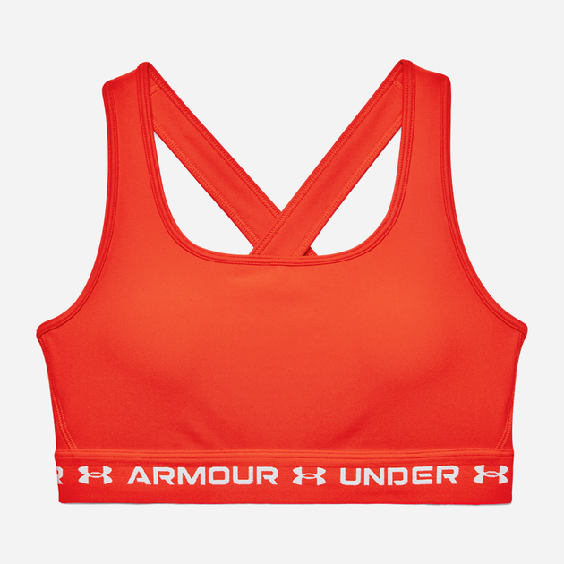 Спортивный топ для бега женский Under Armour UA Crossback Mid Bra 1361034-296 S (195251409877) - изображение 3