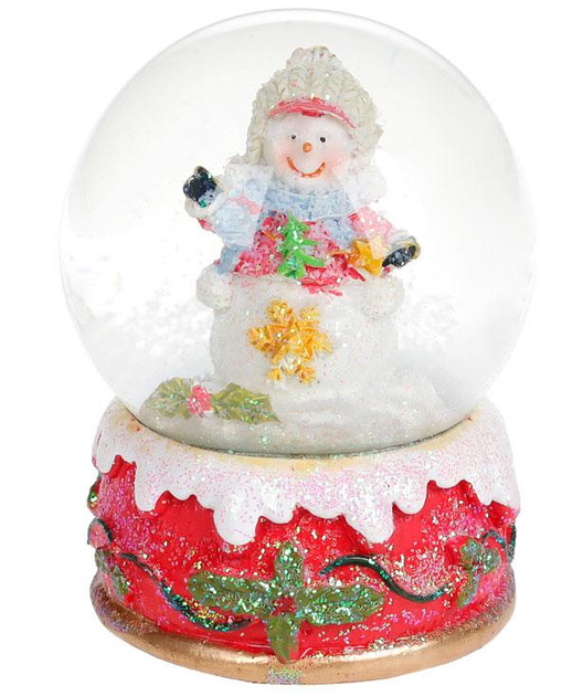 Фигурка сувенирная LED AZ2023-102 в снежном шаре