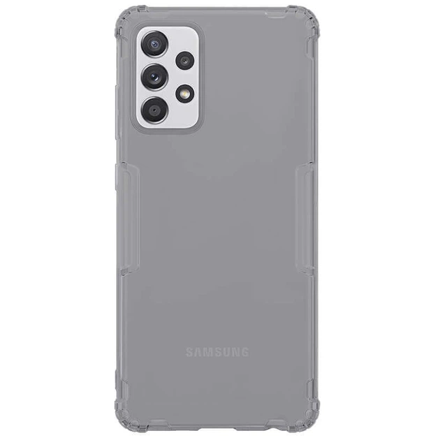 TPU чехол Nillkin Nature Series для Samsung Galaxy A72 4G / A72 5G Серый (прозрачный) - изображение 2