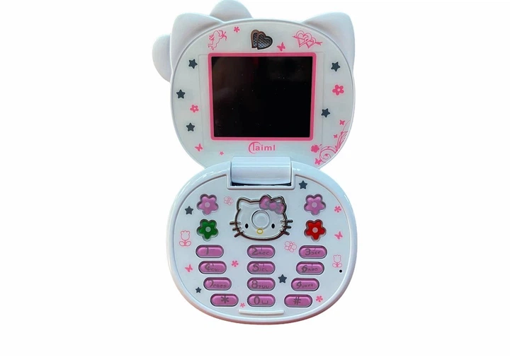 Дитячий Міні Мобільний Телефон Aiek HELLO KITTY White - зображення 2
