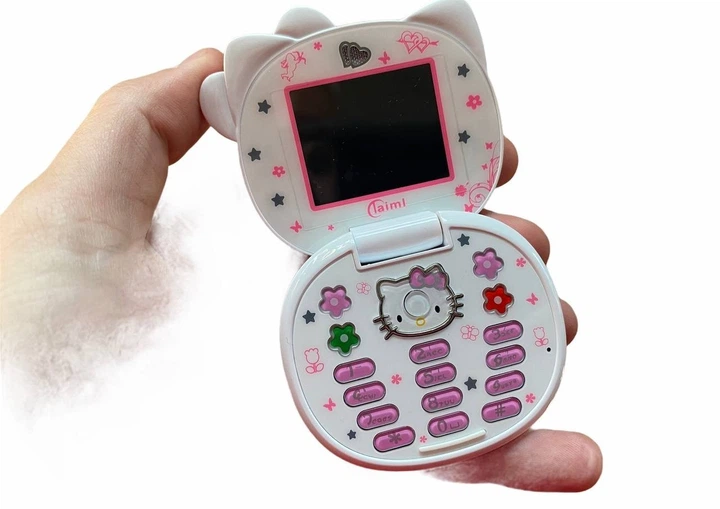 Дитячий Міні Мобільний Телефон Aiek HELLO KITTY White - зображення 4