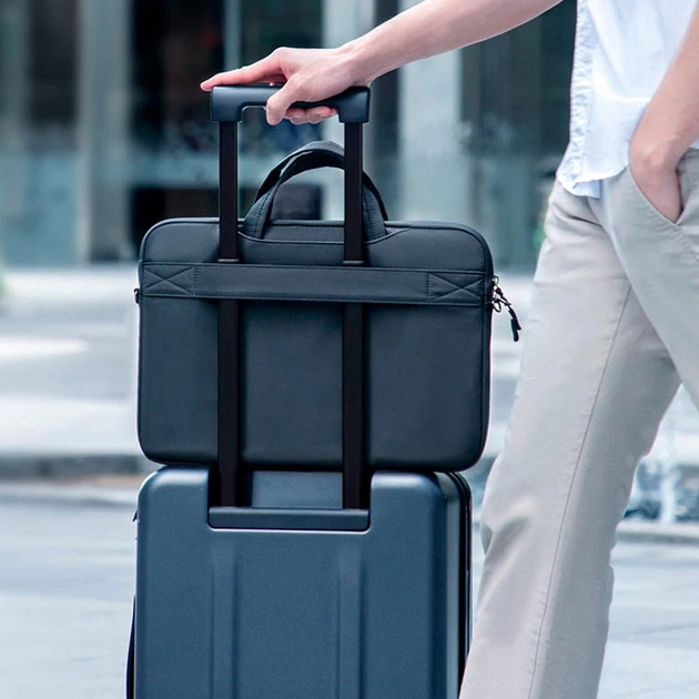 Сумка для ноутбука BASEUS Basics Series 16" Shoulder Computer Bag Dark Grey (LBJN-16H) - изображение 6