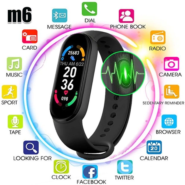 Цветной смарт фитнес - браслет M3S Smart Band 3 пульсометр тонометр IP67 - Фото 4 Цветной смарт фитнес - браслет M3S Smart Band 3 пульсометр тонометр IP67 - зображення 4