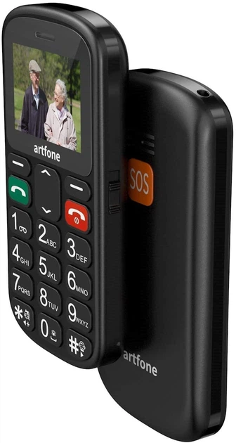 Мобільний телефон Artfone CS181 з кнопкою SOS - зображення 3