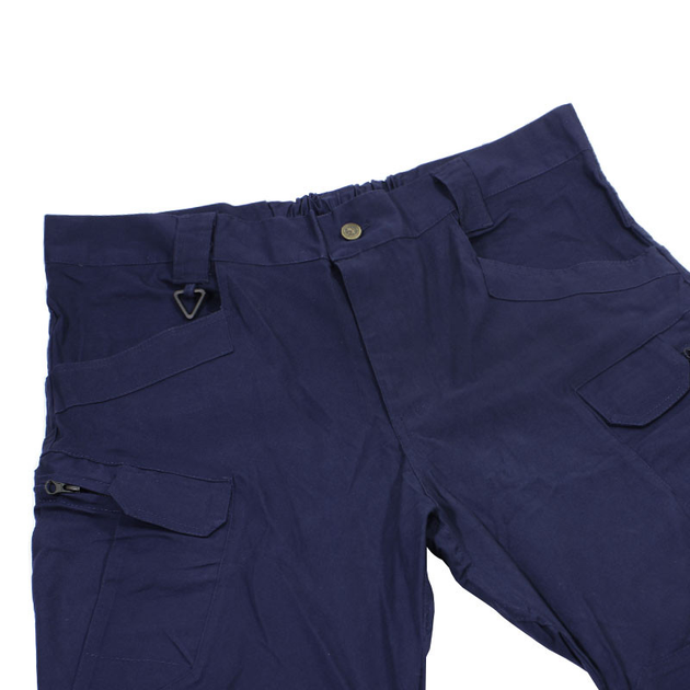 Тактические штаны Lesko 2020 Dark Blue размер 2XL армейские мужские брюки - изображение 2