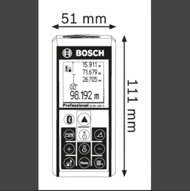 Лазерный дальномер Bosch GLM 150 - изображение 2