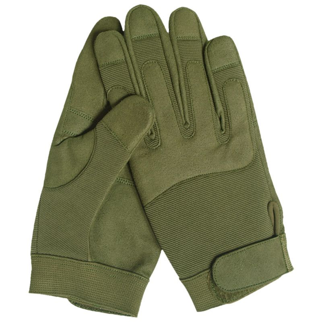 Перчатки ARMY GLOVES Mil-Tec Германия олива S - изображение 1