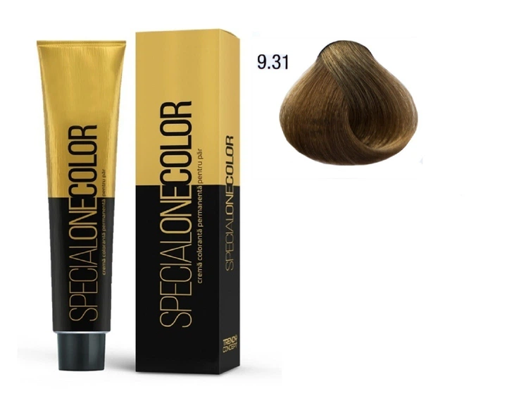 Краска для волос SPECIALONECOLOR 9.31 VERY LIGHT BEIGE BLONDE аммиачная 60 мл - Фото 1 Краска для волос SPECIALONECOLOR 9.31 VERY LIGHT BEIGE BLONDE аммиачная 60 мл - изображение 1