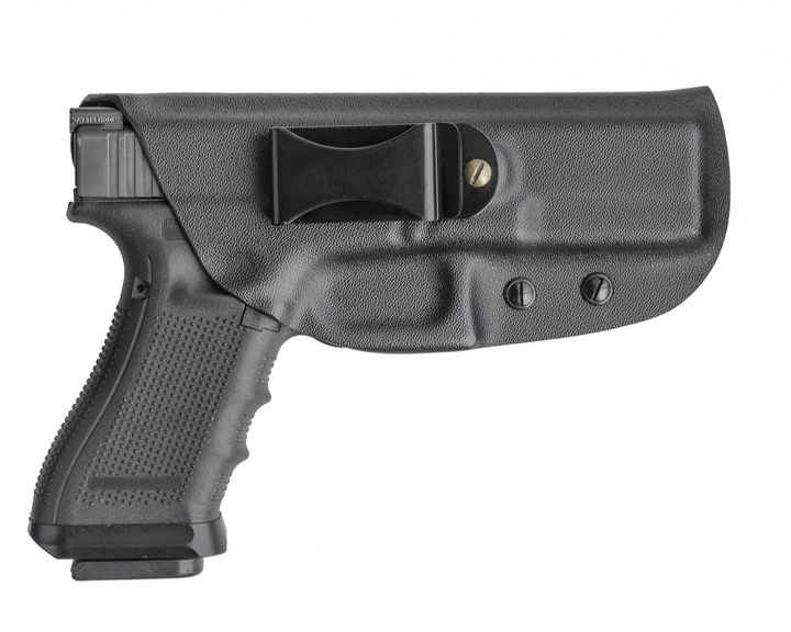Внутрібрючна пластикова кобура A-LINE для Glock чорна (ПК11) - зображення 1