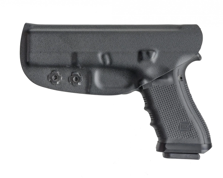 Внутрібрючна пластикова кобура A-LINE для Glock чорна (ПК11) - зображення 2