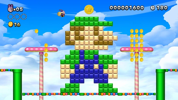New Super Mario Bros U Deluxe (Switch, русская версия) - Фото 2 New Super Mario Bros U Deluxe (Switch, русская версия) - изображение 2