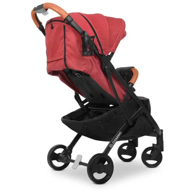 Прогулочная коляска El Camino Yoga II Carmine Red (M 3910) - Фото 5 Прогулочная коляска El Camino Yoga II Carmine Red (M 3910) - изображение 5