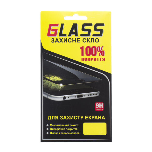 Защитное закаленное стекло GLASS 2.5D для Meizu M5 белое GLASS ...