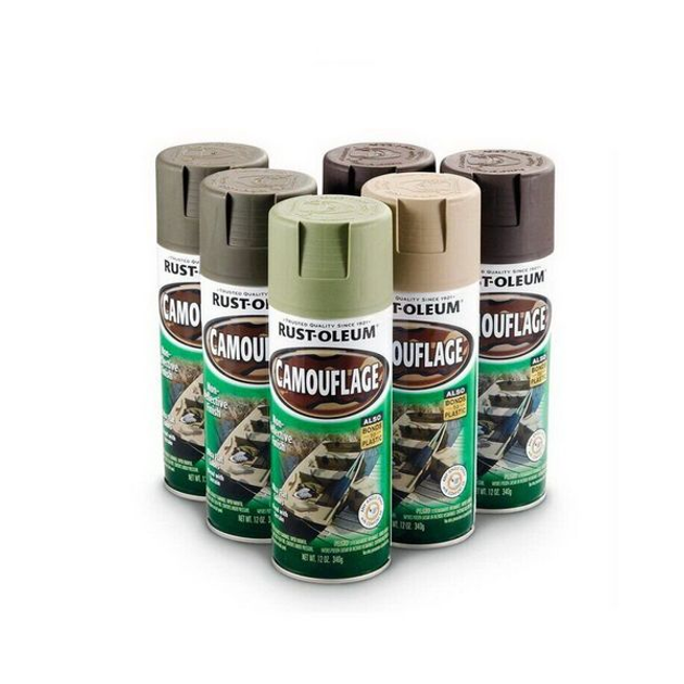 Набір камуфляжних спрей-фарб Rust-Oleum Camouflage Spray Paint 2000000031057 - зображення 2