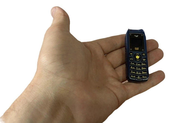 Мини мобильный телефон GTStar CAT B25 2 Sim синий - Фото 2 Мини мобильный телефон GTStar CAT B25 2 Sim синий - изображение 2