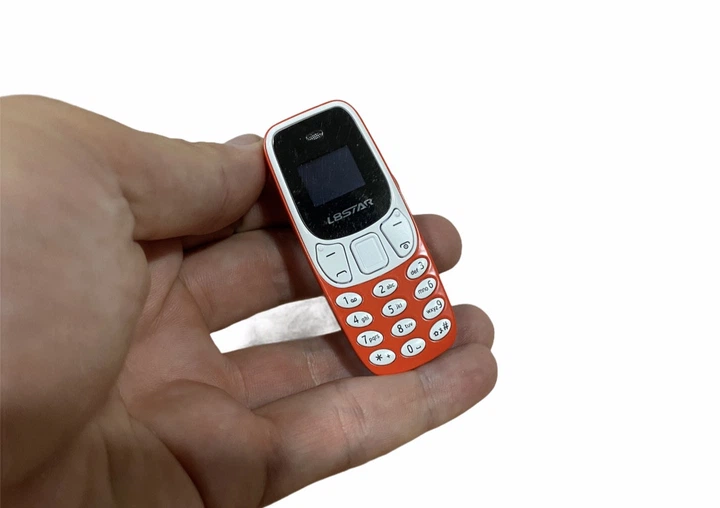 Міні мобільний маленький телефон L8Star BM10 2Sim помаранчевий - зображення 2