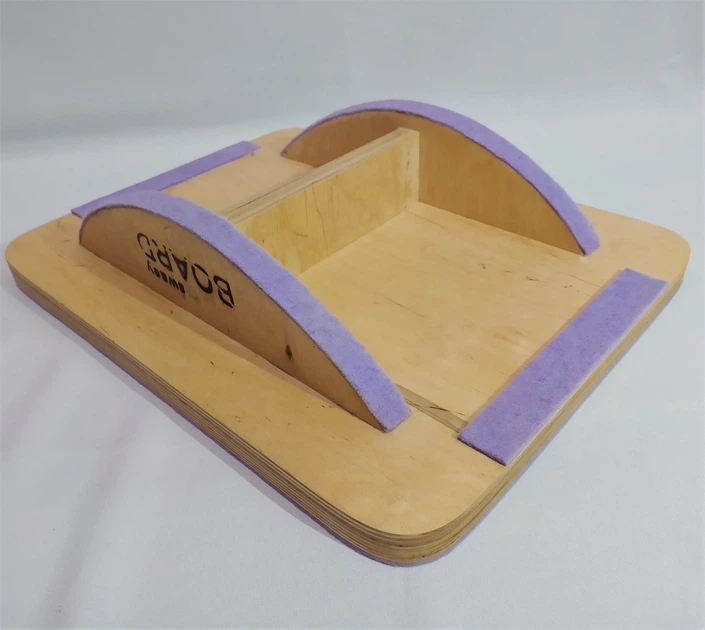 Балансир SwaeyBoard 50х35х10 см фіолетовий балансборд - Фото 3 Балансир SwaeyBoard 50х35х10 см фіолетовий балансборд - зображення 3