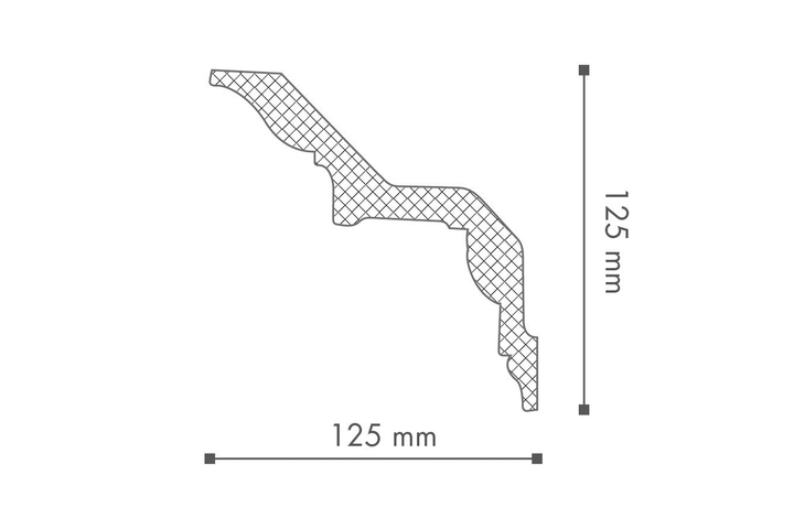 Карниз NMC Arstyl Z4 (125x125)мм - Фото 2 Карниз NMC Arstyl Z4 (125x125)мм - изображение 2