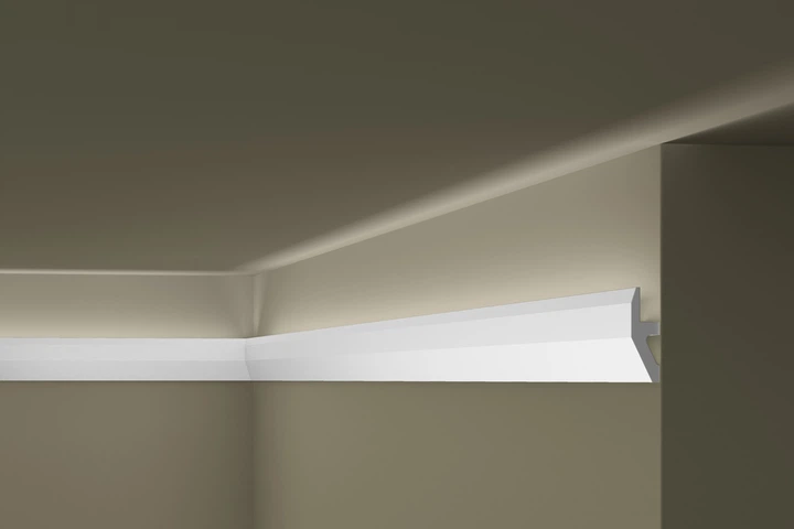 Карниз NMC Wallstyl W1 (55x20)мм - Фото 1 Карниз NMC Wallstyl W1 (55x20)мм - изображение 1